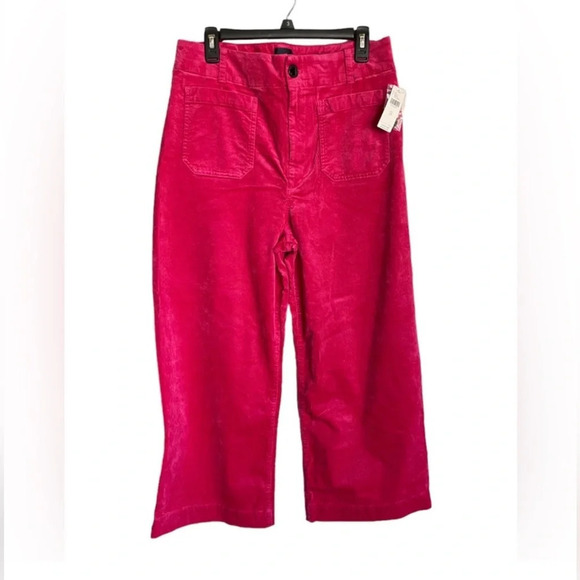 NWT MAEVE The Colette Cropped
Wide-Leg Corduroy Pants by Anthropologie - Picture 4 of 12